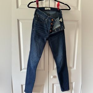 Madewell 9” High-Rise Skinny Jeans -sz 24